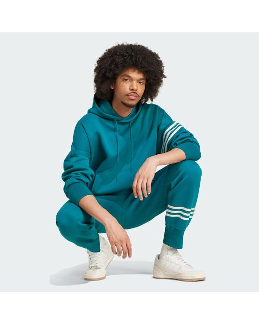 Adidas Blue Neuclassics Tracksuit Bottoms for men