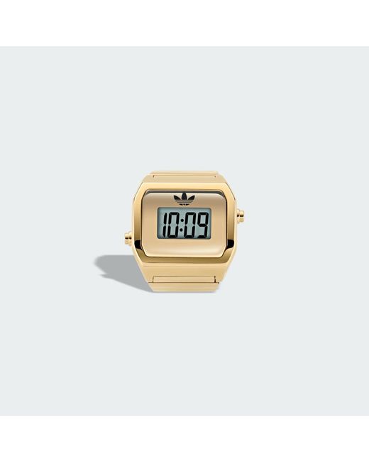 Reloj Digital Two Ring Adidas de color Metallic