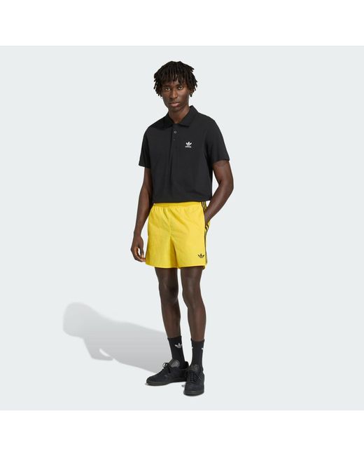 Adidas Yellow Sprinter Shorts for men