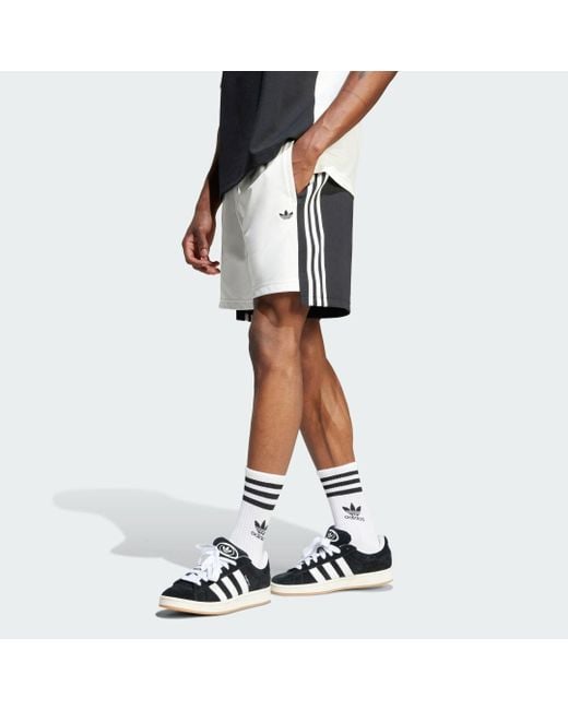 Adidas Originals White Shorts Adidas R3Cd Shorts/ Cloud for men