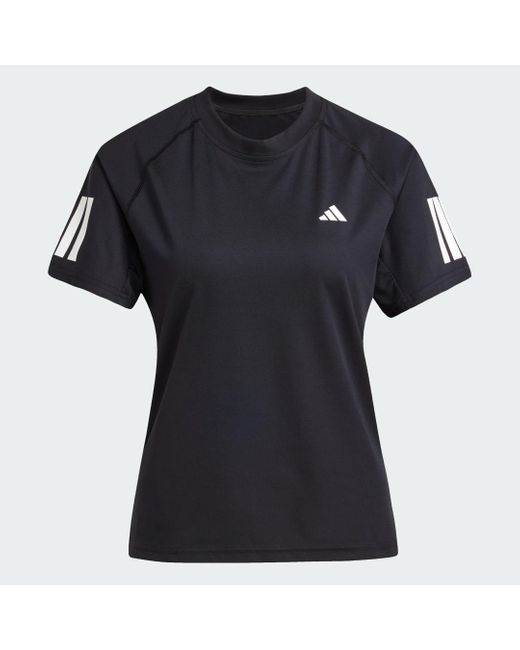 Adidas Black Club 3-Stripes Tennis Climacool T-Shirt
