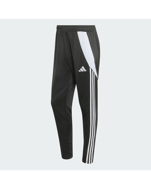 Adidas Originals Black Tiro 24 Slim Training Tracksuit Bottoms for men