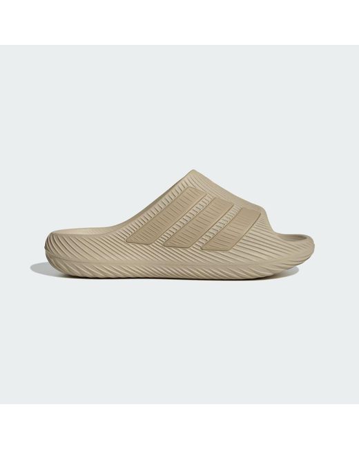 Adidas White Purechill Slides for men