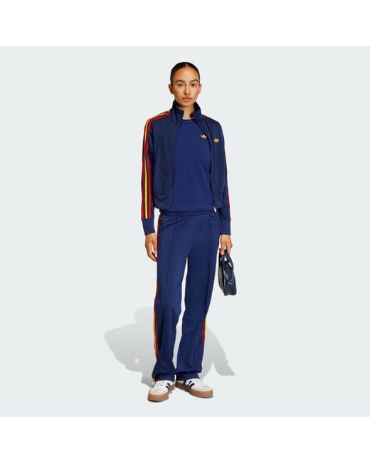 Adidas Blue 3-Stripes Slim T-Shirt