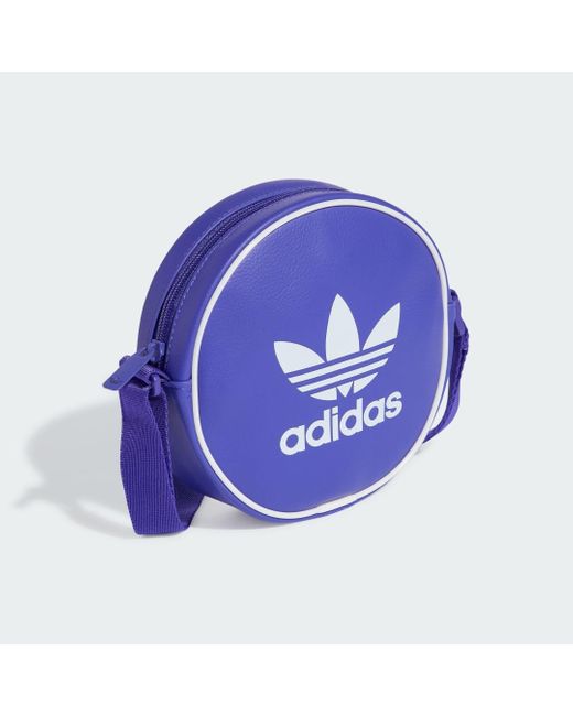 Adidas Blue Adicolor Classic Round Bag