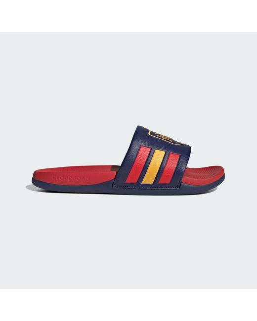 Adidas Blue Adilette Comfort 2.0 Spain Slides