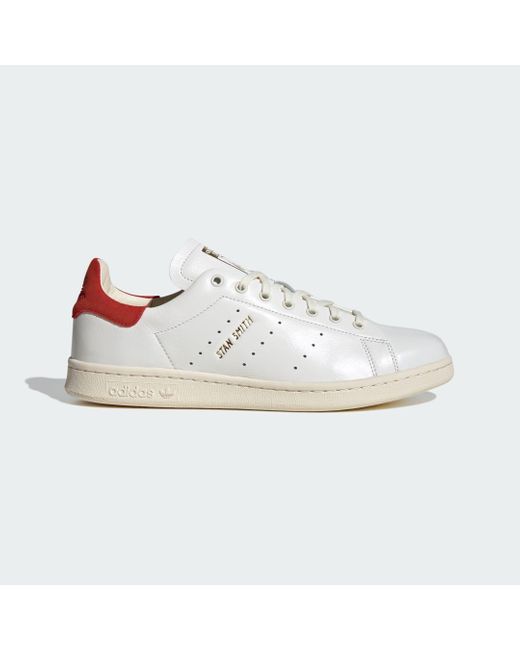 Adidas White Stan Smith Lux Shoes for men