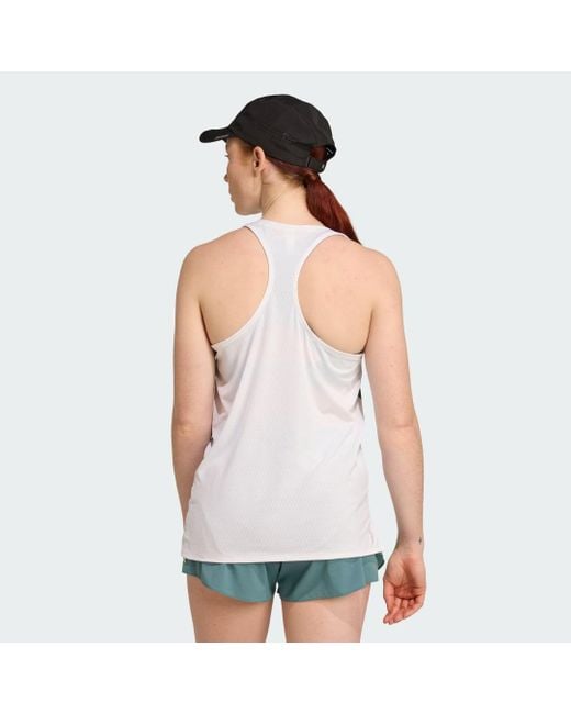 Camiseta De Running Clásica Sin Mangas Adizero Adidas de color Multicolor