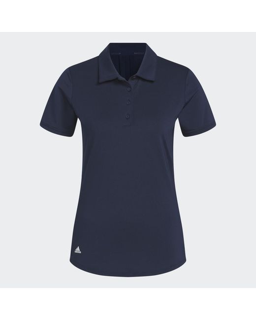 Adidas Blue Ultimate365 Solid Golf Polo Shirt