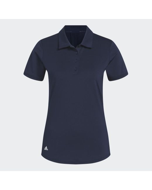 Adidas Blue Ultimate365 Solid Golf Polo Shirt