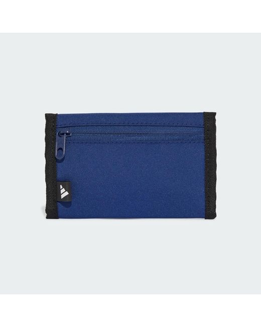 Adidas Blue Linear Wallet