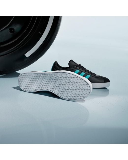 Adidas Blue Vl Court Mer Shoes