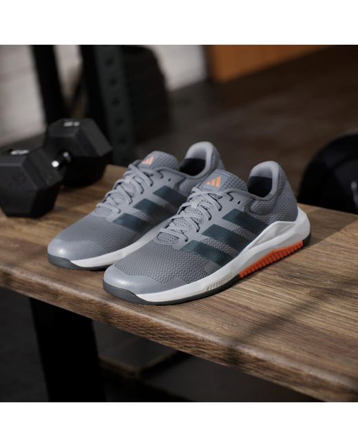 Adidas Blue Dropset Base Training Shoes for men