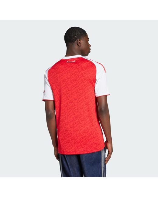 Adidas Red Arsenal 25/26 Home Jersey for men