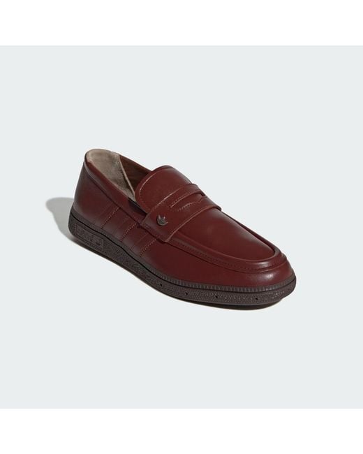 Adidas Red Handball Spezial Loafer for men
