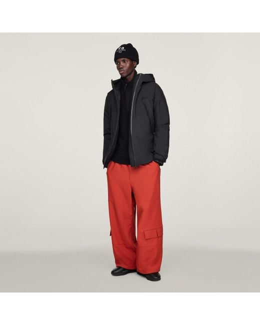 Giacca Imbottita Con Cappuccio Y-3 Gore-Tex di Adidas in Blue da Uomo