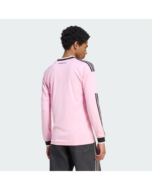 Adidas Pink Juventus 26/27 Away Jersey Long Sleeve for men