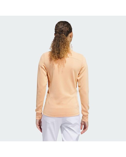 Giacca Full Zip Performance Texture di Adidas in White