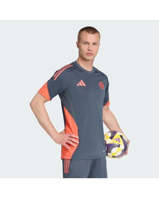 Adidas Blue Fc Bayern Tiro 25 Competition Training Jersey for men