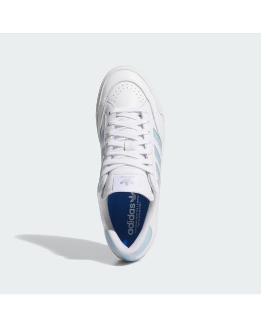 Adidas White Nora Skateschuh
