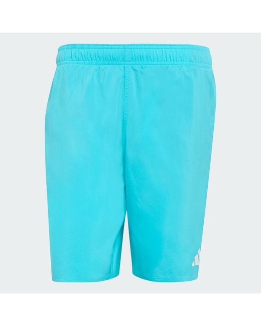 Swim Short 8-Inch di Adidas in Blue da Uomo