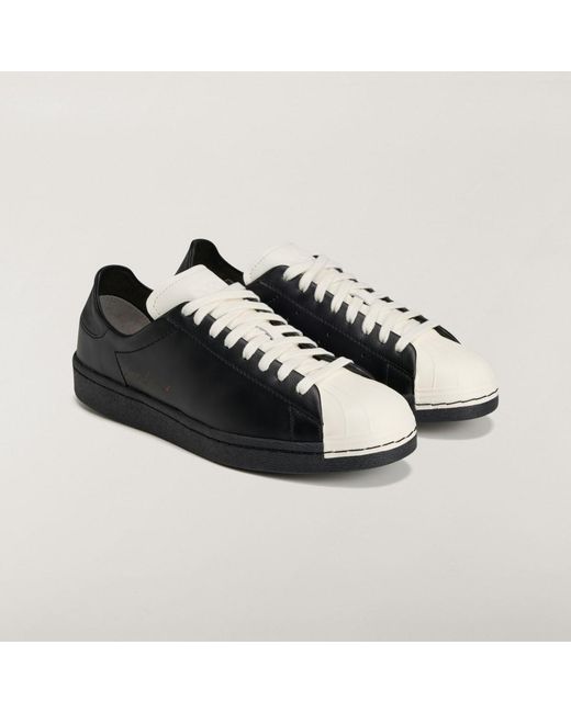 Adidas Black Y-3 Superstar Trainers