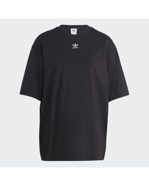 T-Shirt Adicolor Essentials di Adidas in Black