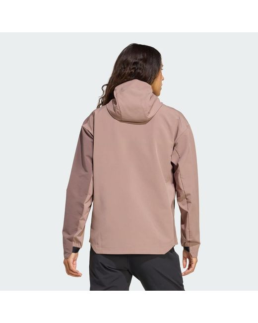 Adidas Pink Terrex Multi Softshell Jacket