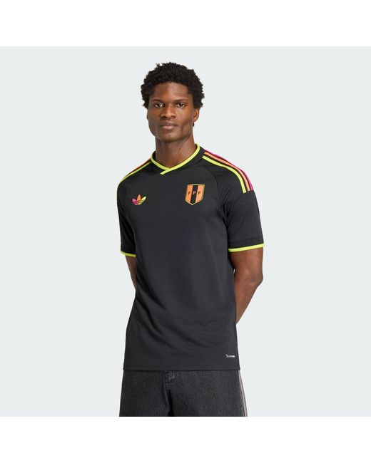 Adidas Black Peru 26 Away Jersey