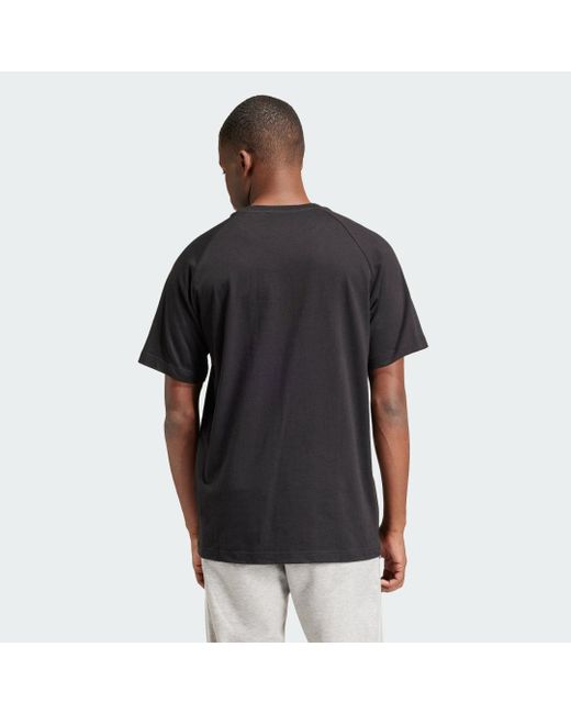 T-shirt Camo Tongue di Adidas in Black da Uomo