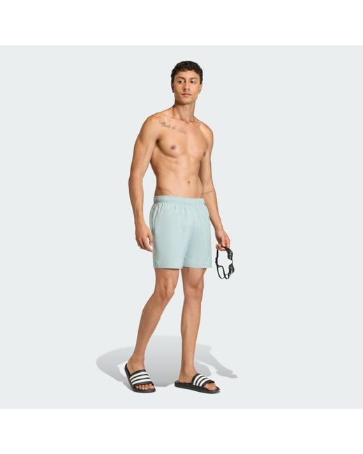Adidas Blue Swim Shorts 5-Inch for men
