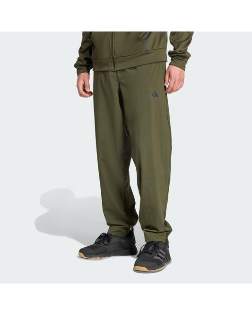 Adidas Green Train Essentials Training Joggers for men