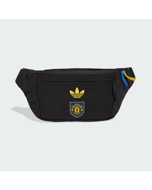 Adidas Black Manchester United Third Waist Bag