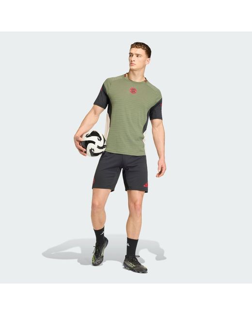 Adidas Green Fc Bayern 2025/2026 Tiro25 European Pro Training Jersey for men