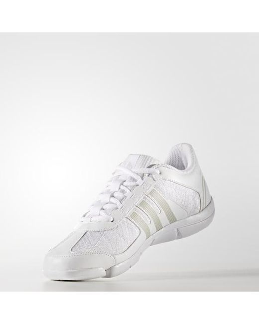 adidas Leather Triple Cheer Shoes in White Lyst