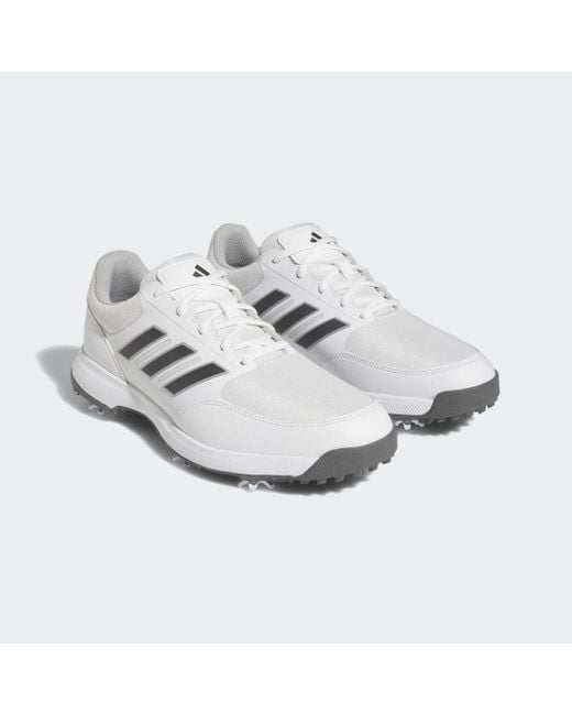 Scarpe da golf Tech Response 3.0 Wide di Adidas Originals in White da Uomo