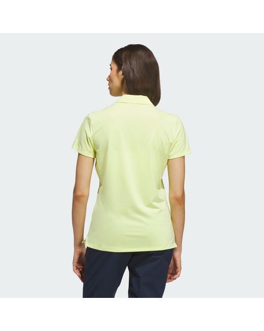 Adidas Green Ultimate365 Solid Short Sleeve Polo Shirt