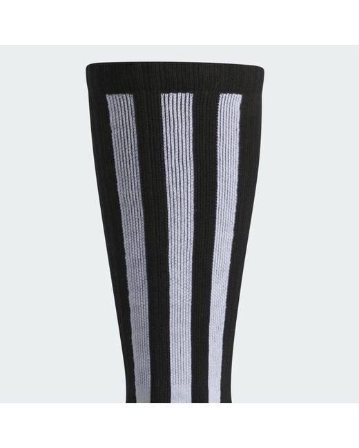 Adidas Black Skateboarding Frontside Socks 3-Pack