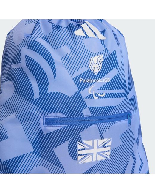 Adidas Blue Paralympicsgb Gymbag