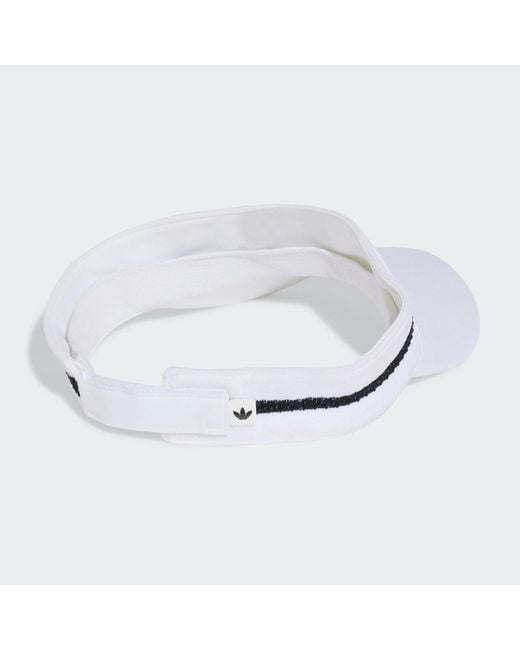 Adidas White Tennis Originals Climacool Visor