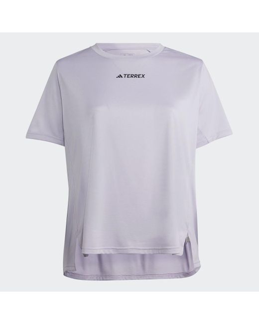 Adidas White Terrex Multi T-shirt (plus Size)