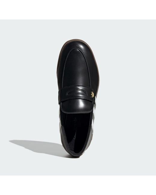 Adidas Black Handball Spezial Loafer Shoes
