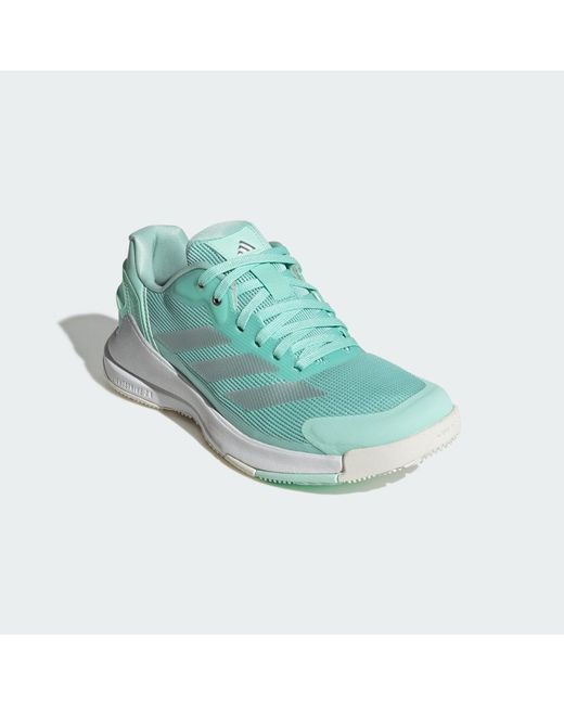 Adidas Blue Crazyquick Lightstrike Padel Shoes