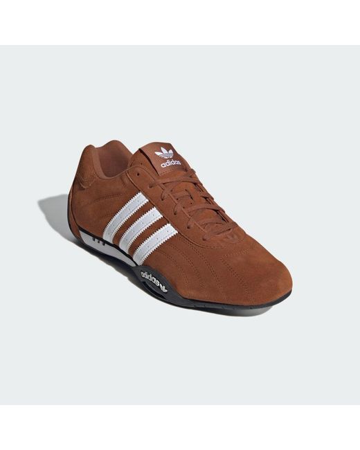 Adidas Brown Adiracer Low Shoes