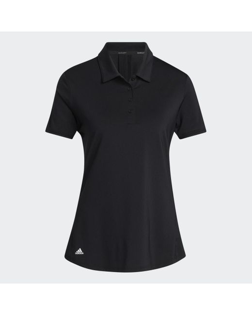 Adidas Black Ultimate365 Solid Golf Polo Shirt