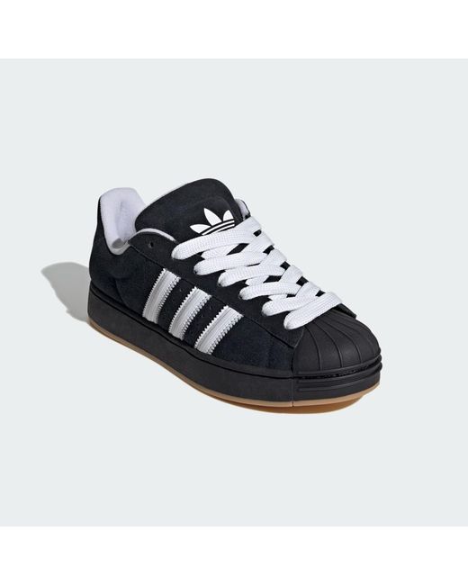 Adidas Blue Superstar St Shoes