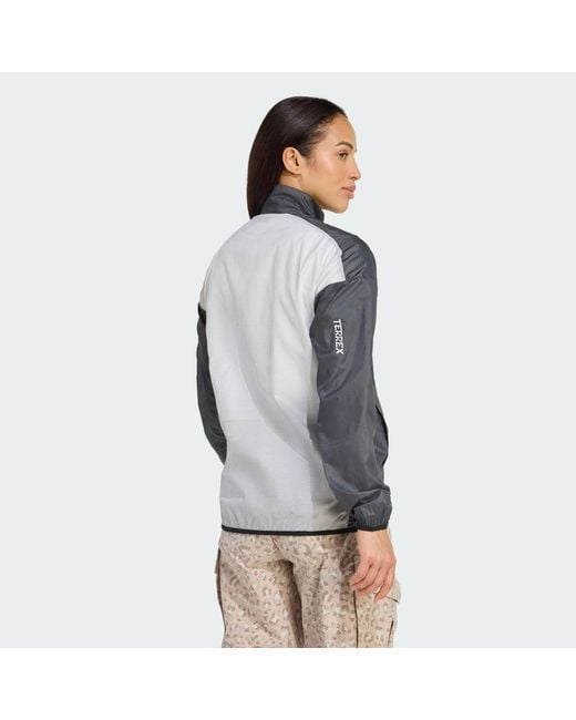 Adidas Gray Terrex Multi Clima365 Windweave Jacket