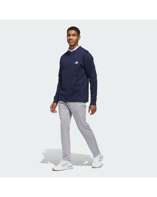 Adidas Blue Ultimate365 Climawarm Crewneck Sweatshirt for men