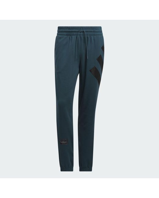 Adidas Blue Ae Ls Tracksuit Bottoms for men