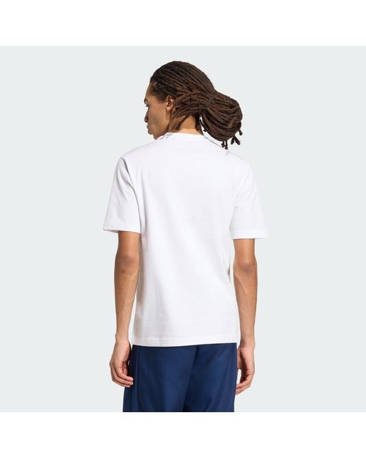 Adidas White Audi Revolut F1 Team Gabriel Bortoleto Graphic Iii T-Shirt for men